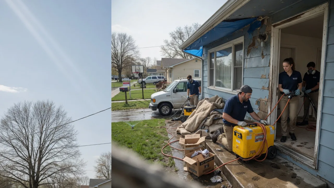 Basement Flood Cleanup in Franklin Park, IL near me